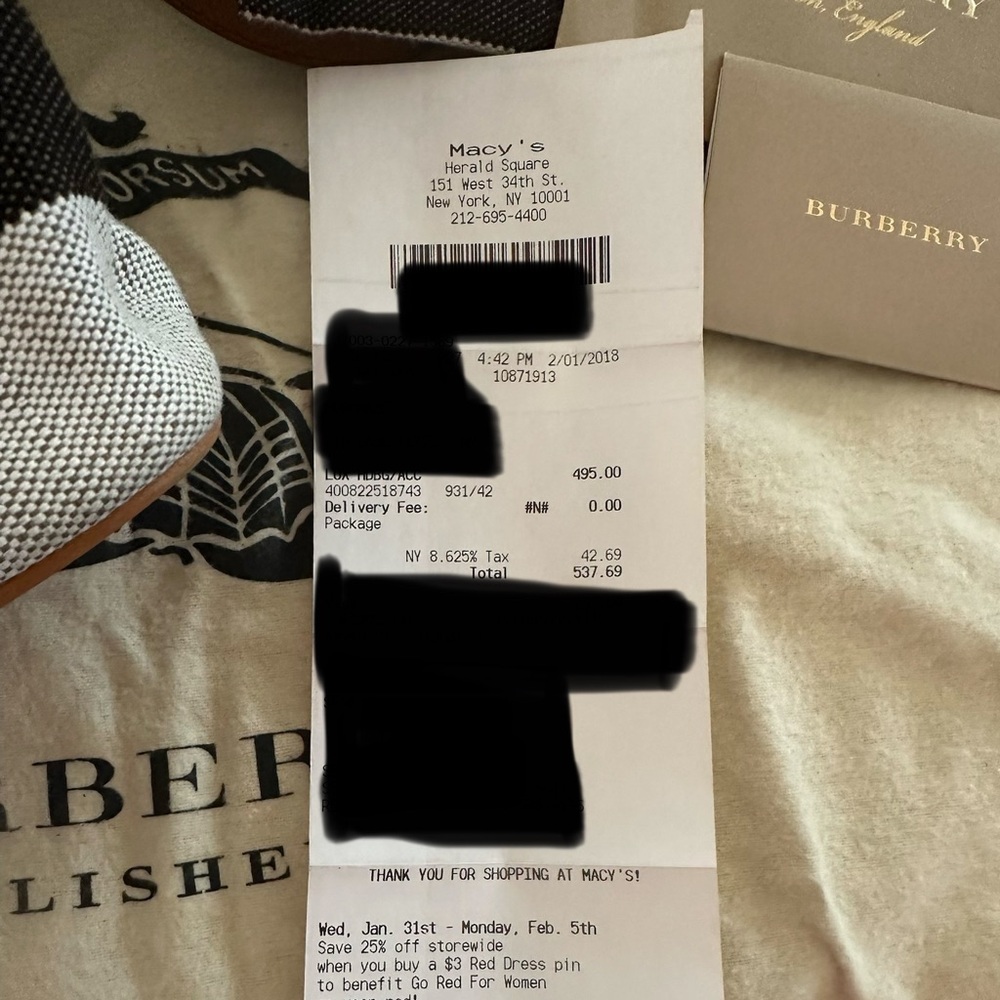 Burberry Ashby Medium Tan and Brown Bucket Bag - Picture 7 of 9